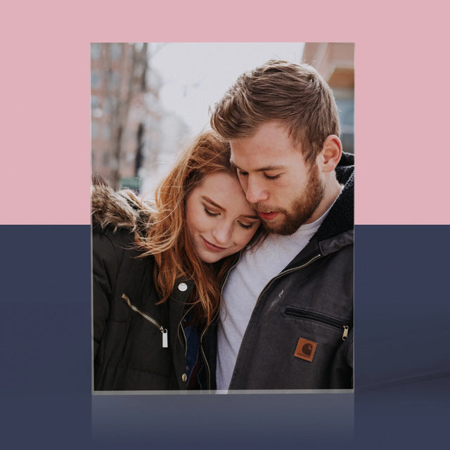 Fotografia A Podpis: Tvoja Fotografia - Akrylový Blok (Vertikálne)