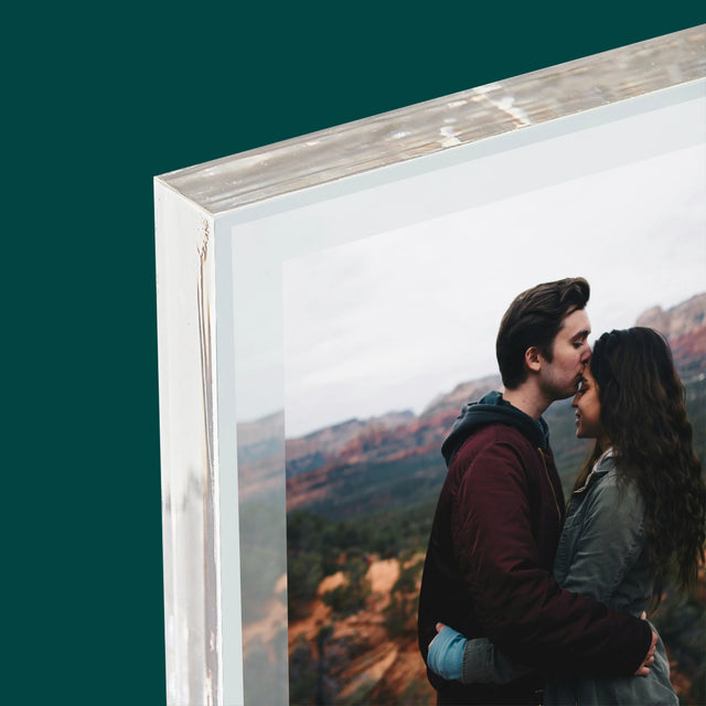 Fotografia A Podpis: Spotify S Tvojou Fotografiou - Akrylový Blok (Vertikálne)