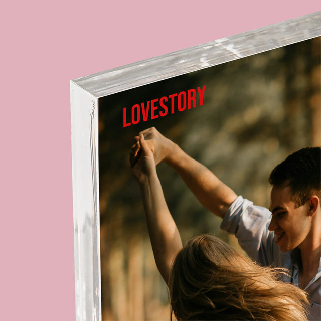 Fotografia A Podpis: Plagát Netflix - Akrylový Blok (Vertikálne)