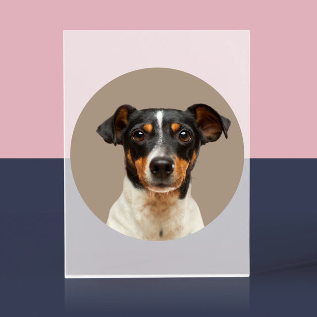 Fotografia: Tvoj Pes - Akrylový Blok (Vertikálne)