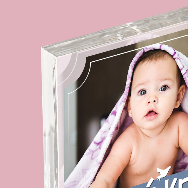 Fotografia A Podpis: Svätý Krst - Akrylový Blok (Vertikálne)