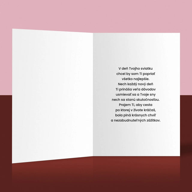 Fotokoláž: 4 Fotografie A Podpis - Kartička S Prianiami