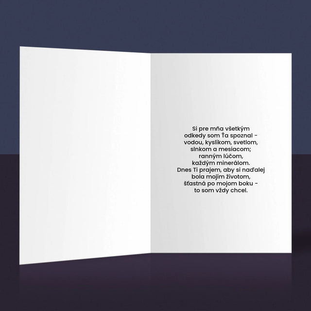 Fotografia A Podpis: Spotify S Tvojou Fotografiou - Kartička S Prianiami