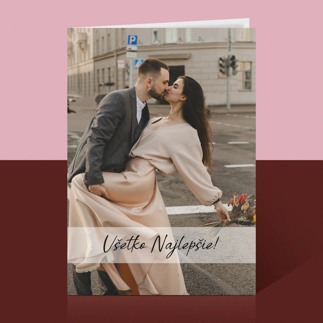 Fotografia A Podpis: Tvoja Fotografia - Kartička S Prianiami