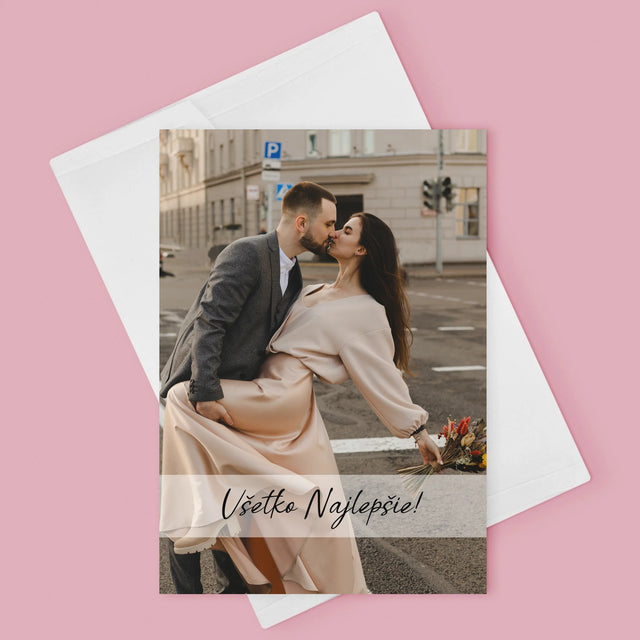 Fotografia A Podpis: Tvoja Fotografia - Kartička S Prianiami