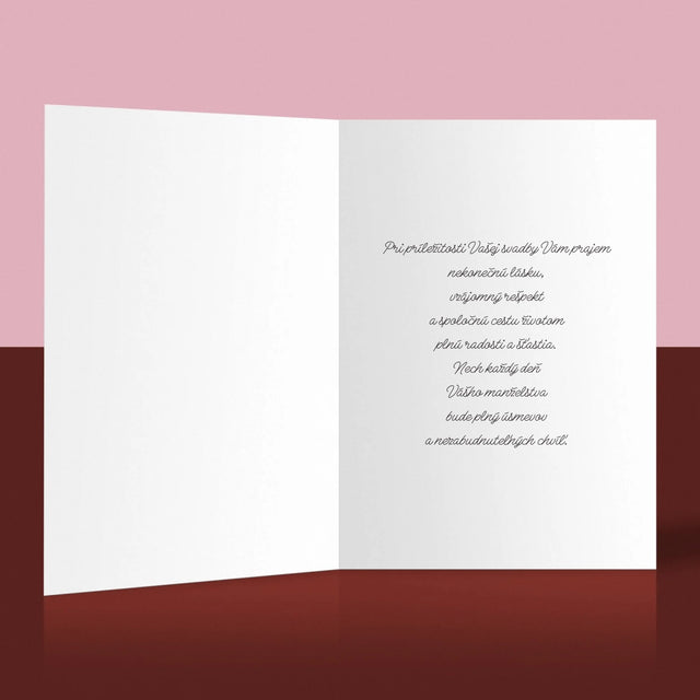 Fotografia A Podpis: Zamilovaní - Kartička S Prianiami