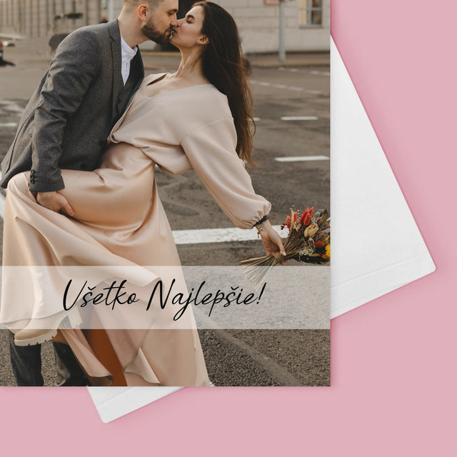 Fotografia A Podpis: Tvoja Fotografia - Kartička S Prianiami