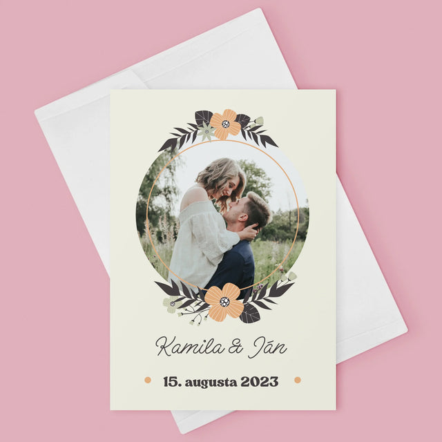 Fotografia A Podpis: Zamilovaní - Kartička S Prianiami