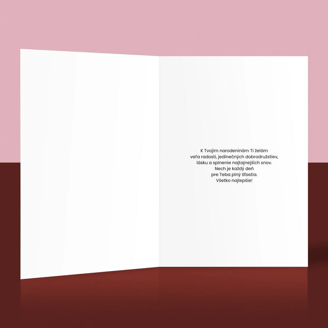 Fotokoláž: Narodeninová Koláž Z Fotografií - Kartička S Prianiami