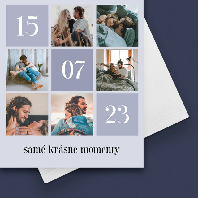 Fotokoláž: Najlepšie Momenty - Kartička S Prianiami