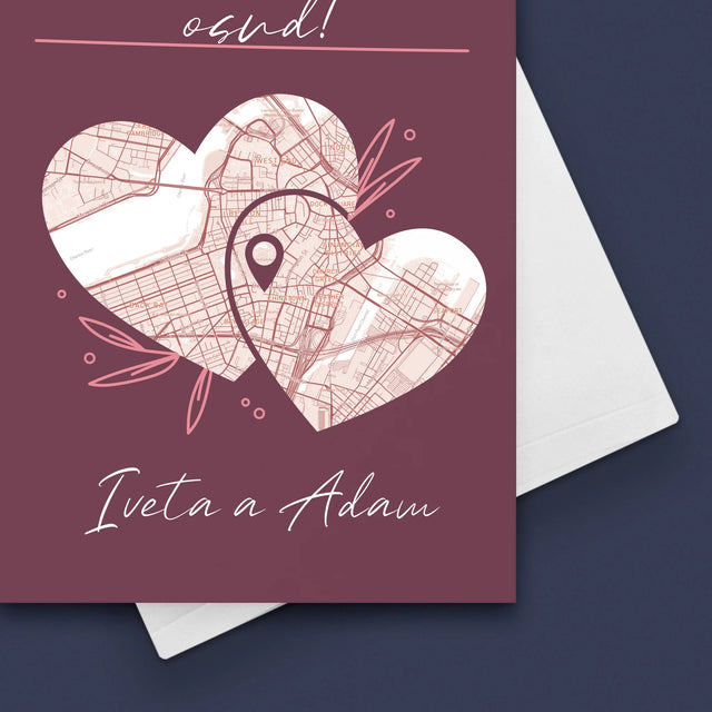 Mapa Mesta: Mapa Mesta: Osud - Kartička S Prianiami