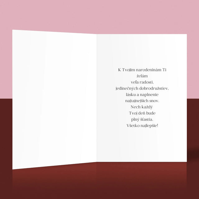 Fotokoláž: Najlepšia Sestra - Kartička S Prianiami