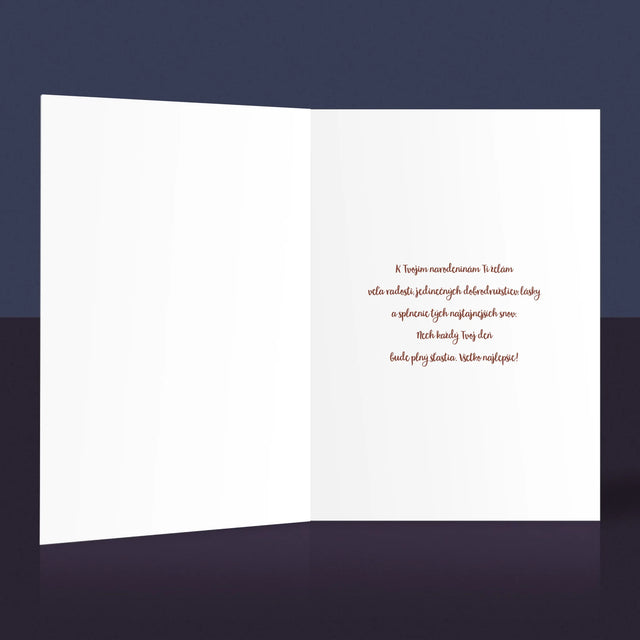 Fotokoláž: Všetko Najsladšie - Kartička S Prianiami