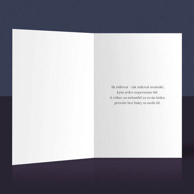 Fotokoláž: 4 Fotografie - Kartička S Prianiami