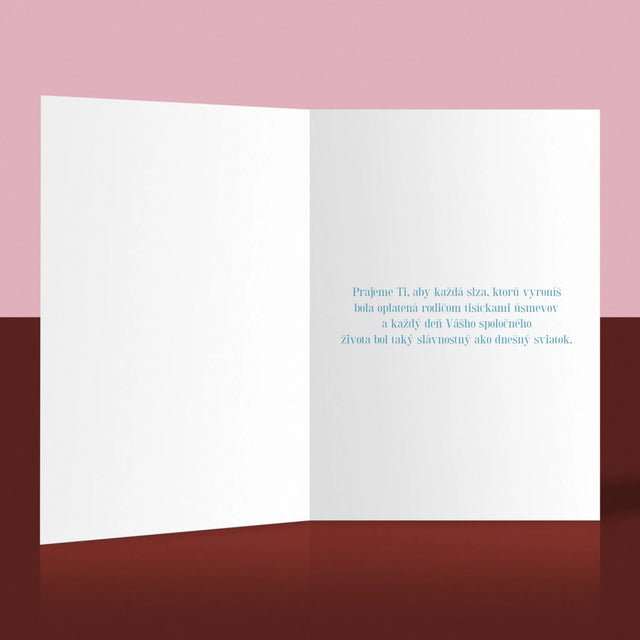 Fotografia A Podpis: Pamiatka Krstu Holubica - Kartička S Prianiami