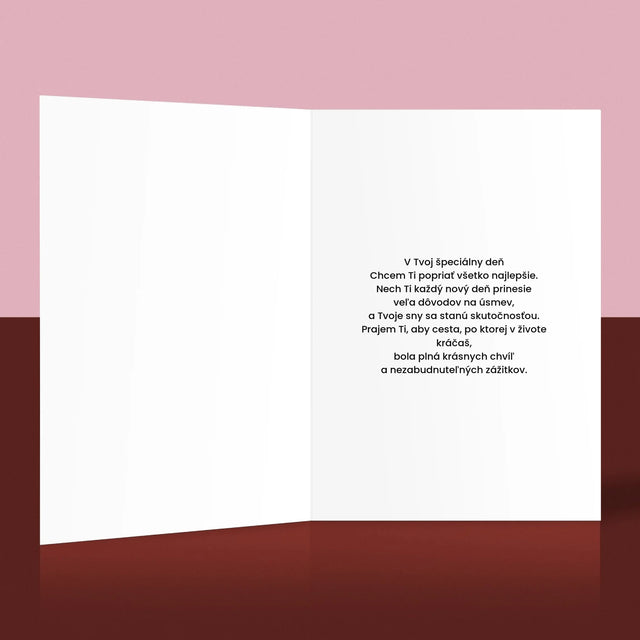 Fotokoláž: Vysvedčenie Vzorného Ocka - Kartička S Prianiami