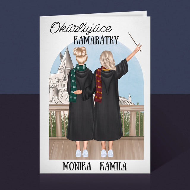 Tvorenie Postavy: Okúzľujúce Kamarátky - Kartička S Prianiami