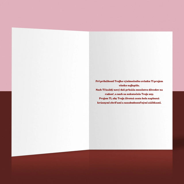 Tvorenie Postavy: Najlepšia Sestra Na Svete - Kartička S Prianiami