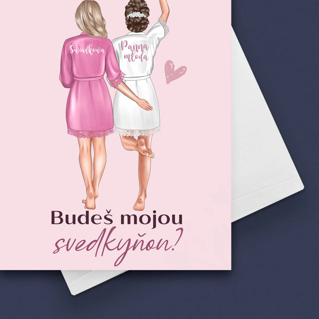 Tvorenie Postavy: Budeš Mojou Svedkyňou - Kartička S Prianiami