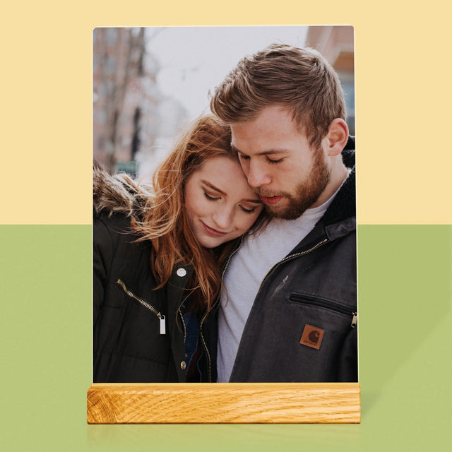 Fotografia A Podpis: Tvoja Fotografia - Tlač Na Akrylové Sklo (Vertikálne)