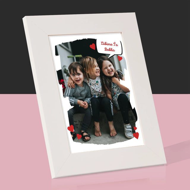 Fotografia A Podpis: Pre Milovanú Babku - Rámček Na Fotografiu (Vertikálne)