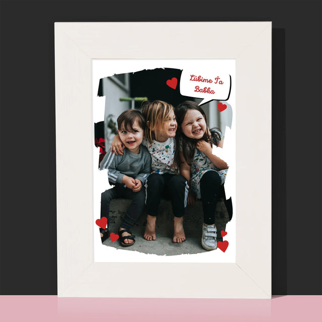 Fotografia A Podpis: Pre Milovanú Babku - Rámček Na Fotografiu (Vertikálne)