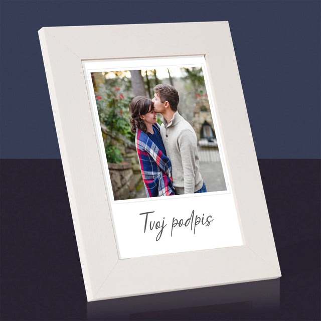 Fotografia A Podpis: Tvoja Fotografia A Podpis - Rámček Na Fotografiu (Vertikálne)