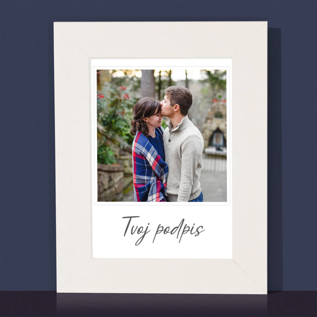 Fotografia A Podpis: Tvoja Fotografia A Podpis - Rámček Na Fotografiu (Vertikálne)