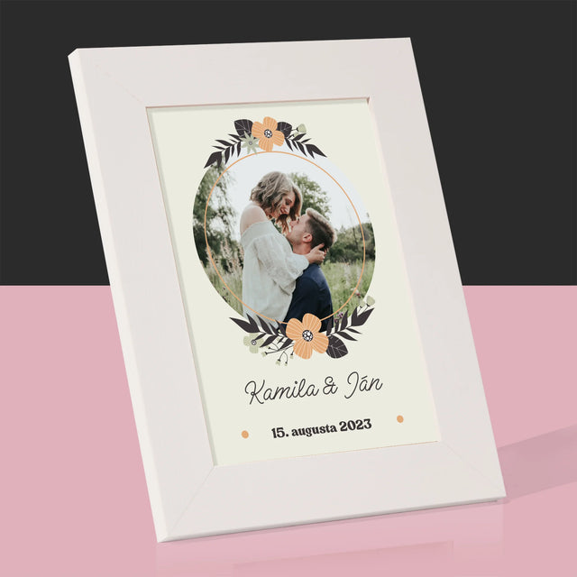 Fotografia A Podpis: Zamilovaní - Rámček Na Fotografiu (Vertikálne)