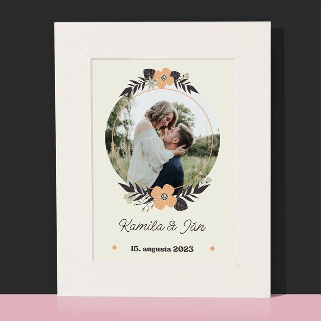 Fotografia A Podpis: Zamilovaní - Rámček Na Fotografiu (Vertikálne)