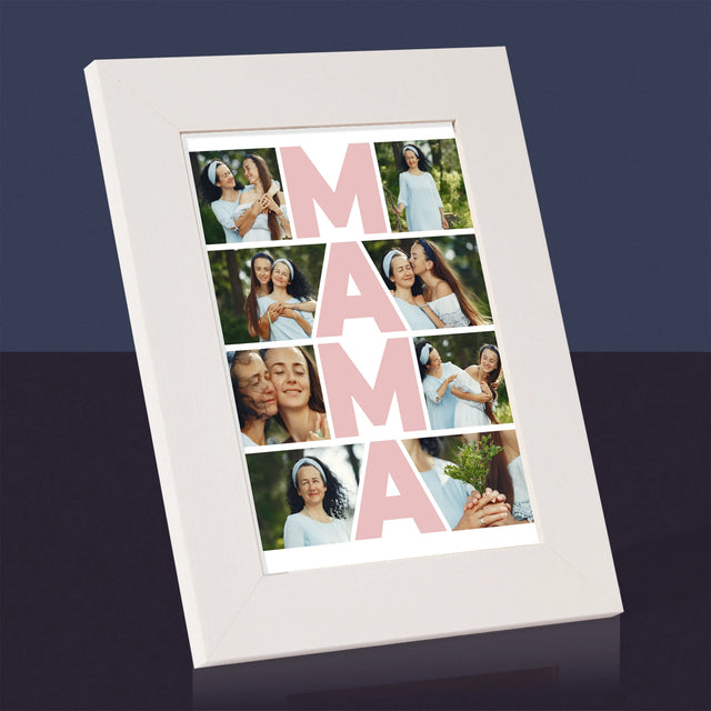 Fotokoláž: Mama Fotokoláž - Rámček Na Fotografiu (Vertikálne)