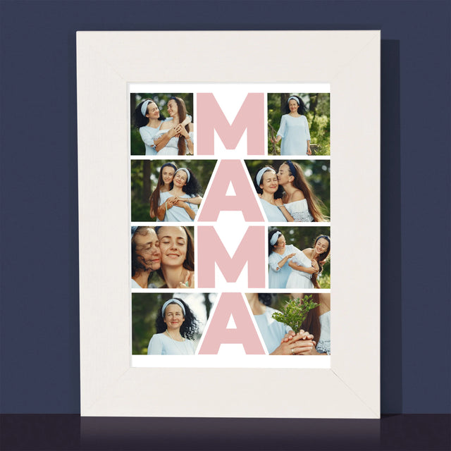 Fotokoláž: Mama Fotokoláž - Rámček Na Fotografiu (Vertikálne)
