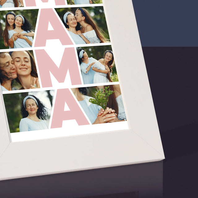 Fotokoláž: Mama Fotokoláž - Rámček Na Fotografiu (Vertikálne)