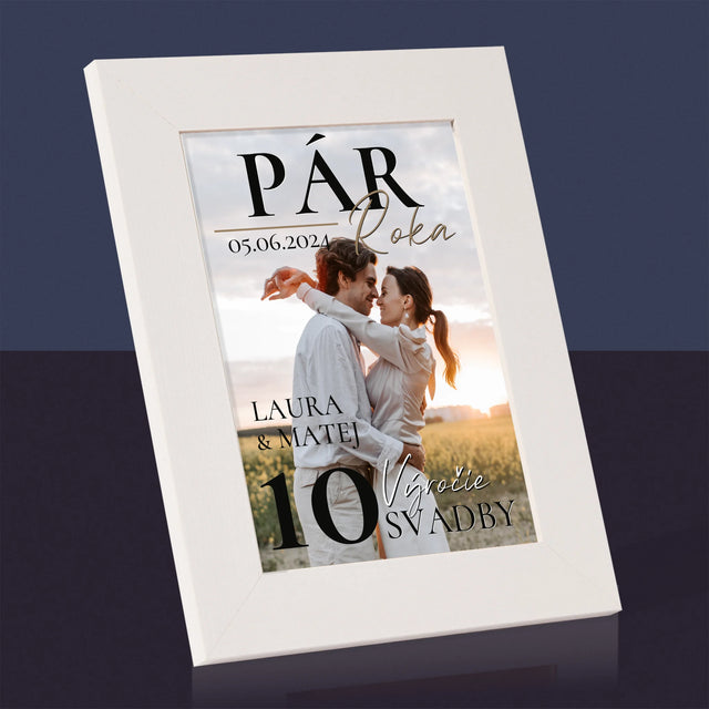Obálka Časopisu: Pár Roka - Rámček Na Fotografiu (Vertikálne)