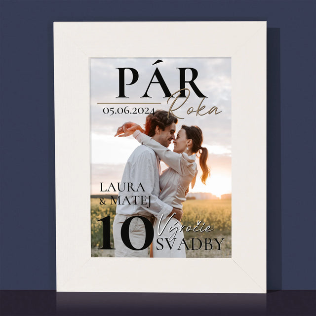 Obálka Časopisu: Pár Roka - Rámček Na Fotografiu (Vertikálne)