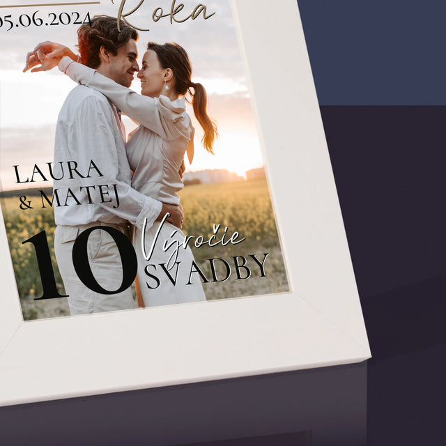 Obálka Časopisu: Pár Roka - Rámček Na Fotografiu (Vertikálne)