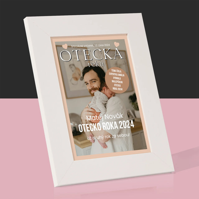 Okładka Magazynu: Tatuś Roku - Ramka Na Zdjęcie | SK