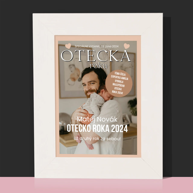 Okładka Magazynu: Tatuś Roku - Ramka Na Zdjęcie | SK