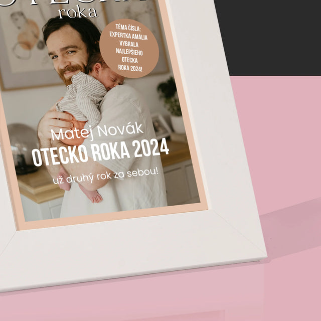 Okładka Magazynu: Tatuś Roku - Ramka Na Zdjęcie | SK