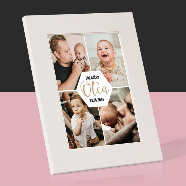 Fotokoláž: Pre Nášho Otca - Rámček Na Fotografiu (Vertikálne)