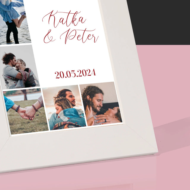 Fotokoláž: Máme Všetko, Kým Máme Seba - Rámček Na Fotografiu (Vertikálne)