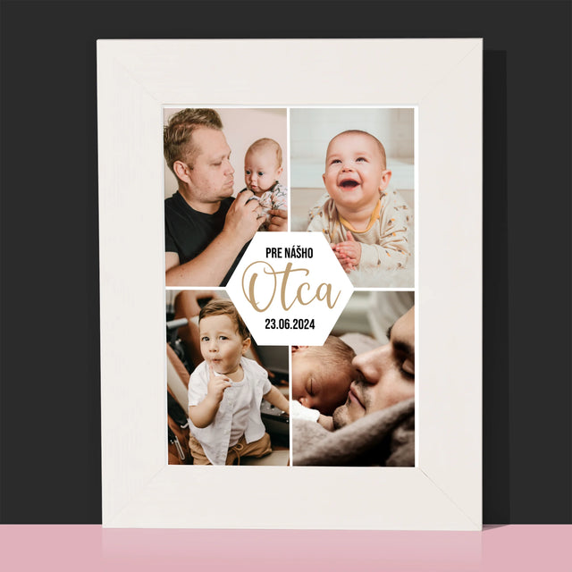 Fotokoláž: Pre Nášho Otca - Rámček Na Fotografiu (Vertikálne)