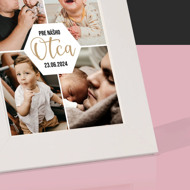 Fotokoláž: Pre Nášho Otca - Rámček Na Fotografiu (Vertikálne)
