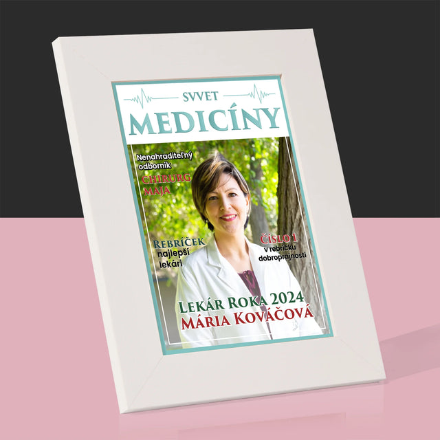 Obálka Časopisu: Svet Medicíny - Rámček Na Fotografiu (Vertikálne)