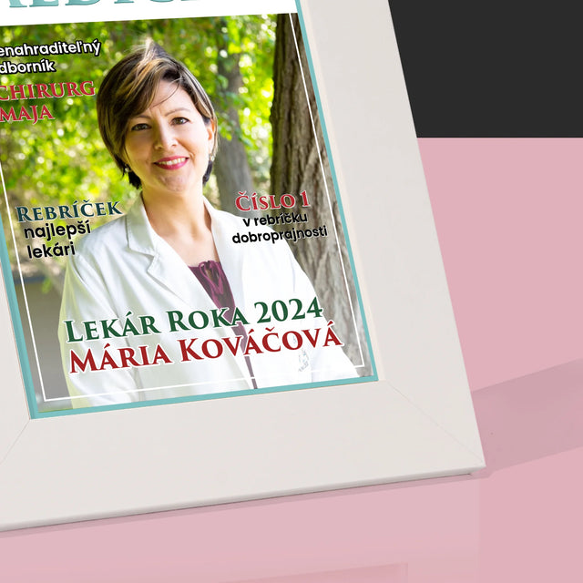 Obálka Časopisu: Svet Medicíny - Rámček Na Fotografiu (Vertikálne)