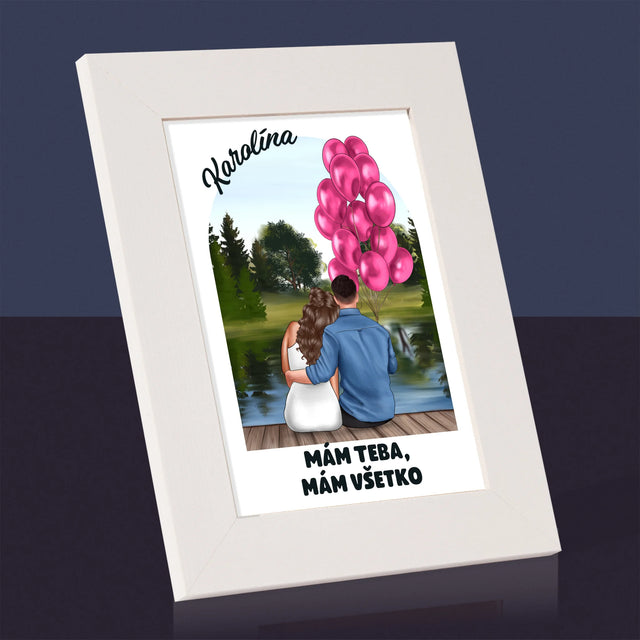 Tvorenie Postavy: Ona A On - Rámček Na Fotografiu (Vertikálne)