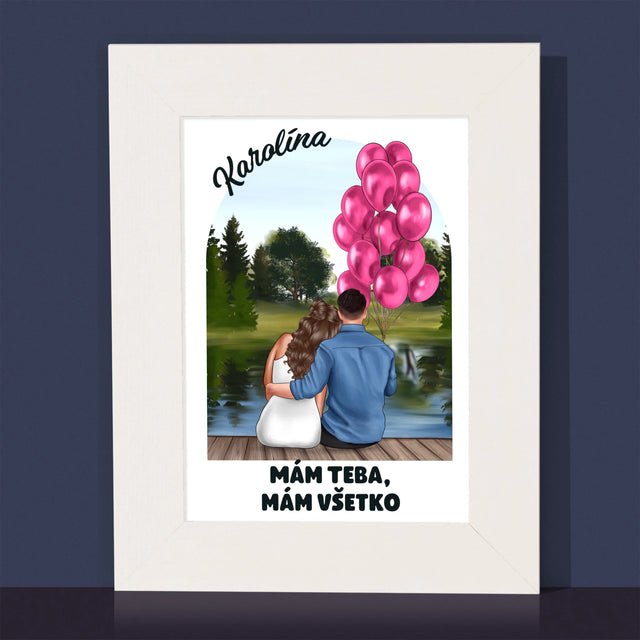 Tvorenie Postavy: Ona A On - Rámček Na Fotografiu (Vertikálne)