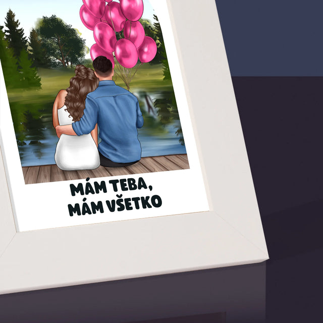 Tvorenie Postavy: Ona A On - Rámček Na Fotografiu (Vertikálne)