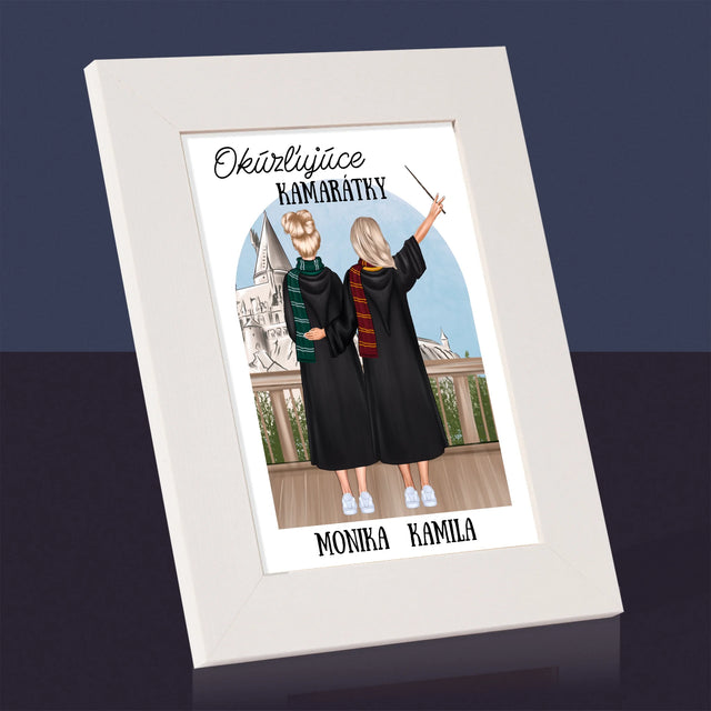 Tvorenie Postavy: Okúzľujúce Kamarátky - Rámček Na Fotografiu (Vertikálne)