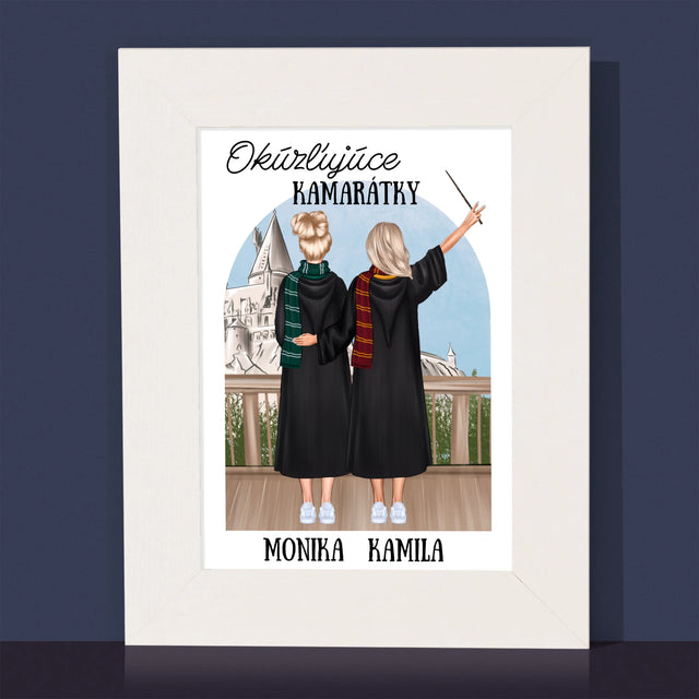 Tvorenie Postavy: Okúzľujúce Kamarátky - Rámček Na Fotografiu (Vertikálne)